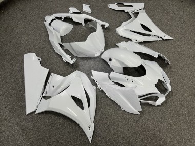 Purchase 2017-2025 White Carbon Fiber Style Suzuki GSXR 1000 Motorcycle Fairings UK