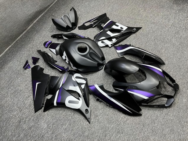 Purchase 2017-2025 Matte Black Purple Suzuki GSXR 1000 Motorcycle Fairings UK