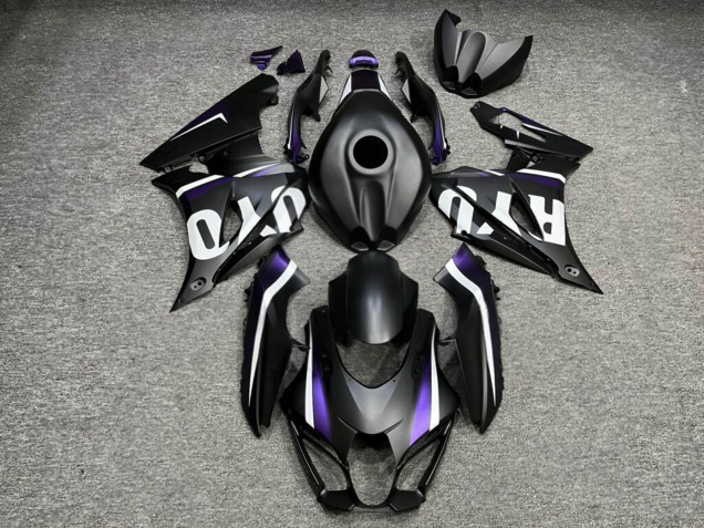 Purchase 2017-2025 Matte Black Purple Suzuki GSXR 1000 Motorcycle Fairings UK