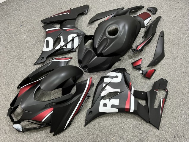 Purchase 2017-2025 Matte Black Red Suzuki GSXR 1000 Motorcycle Fairings UK