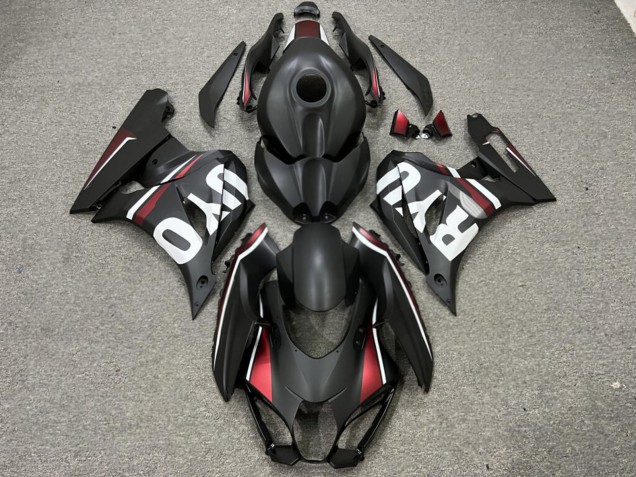 Purchase 2017-2025 Matte Black Red Suzuki GSXR 1000 Motorcycle Fairings UK