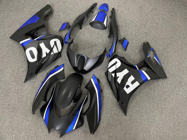 Purchase 2017-2025 Matte Black Blue Suzuki GSXR 1000 Motorcycle Fairings UK