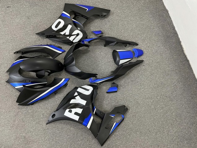 Purchase 2017-2025 Matte Black Blue Suzuki GSXR 1000 Motorcycle Fairings UK