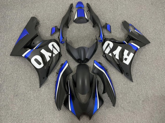 Purchase 2017-2025 Matte Black Blue Suzuki GSXR 1000 Motorcycle Fairings UK