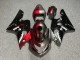 Purchase 2004-2005 Glossy Red & Grey with Black Shark Split Suzuki GSXR 600/GSXR 750 Motorcycle Fairings UK