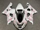 Purchase 2004-2005 Glossy White with Pink Cherry Blossom Suzuki GSXR 600/GSXR 750 Motorcycle Fairings UK