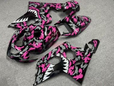 Purchase 2004-2005 Pink Camo Shark Suzuki GSXR 600/GSXR 750 Motorcycle Fairings UK