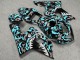 Purchase 2004-2005 Light Blue Camo Shark Suzuki GSXR 600/GSXR 750 Motorcycle Fairings UK