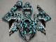 Purchase 2004-2005 Light Blue Camo Shark Suzuki GSXR 600/GSXR 750 Motorcycle Fairings UK