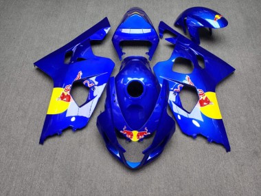 Purchase 2004-2005 Vibrant Blue The Bull Style Suzuki GSXR 600/GSXR 750 Motorcycle Fairings UK