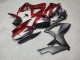 Purchase 2006-2007 Glossy Red & Matte Black Split Suzuki GSXR 600/GSXR 750 Motorcycle Fairings UK