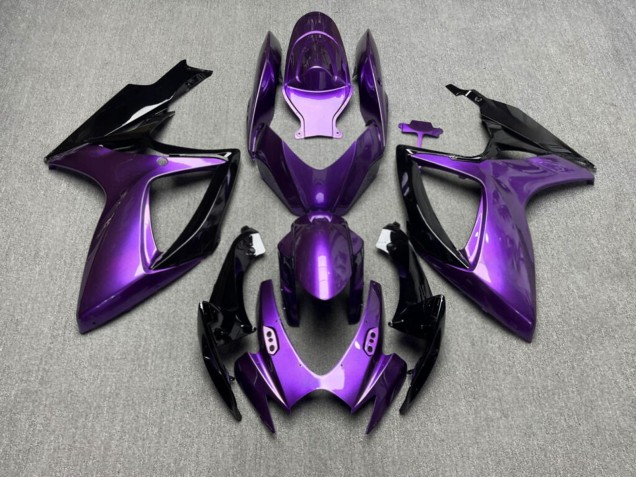Purchase 2006-2007 Glossy Purple & Black Suzuki GSXR 600/GSXR 750 Motorcycle Fairings UK