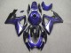 Purchase 2006-2007 Glossy Blue & Black with Silver Suzuki GSXR 600/GSXR 750 Motorcycle Fairings UK