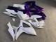 Purchase 2006-2007 Glossy Pearl White & Purple Split Suzuki GSXR 600/GSXR 750 Motorcycle Fairings UK