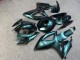 Purchase 2006-2007 Glossy Green Blue Chameleon Suzuki GSXR 600/GSXR 750 Motorcycle Fairings UK