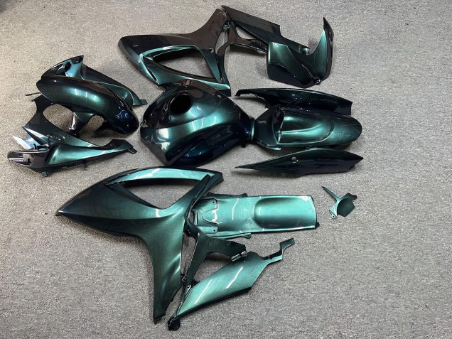 Purchase 2006-2007 Glossy Green Blue Chameleon Suzuki GSXR 600/GSXR 750 Motorcycle Fairings UK