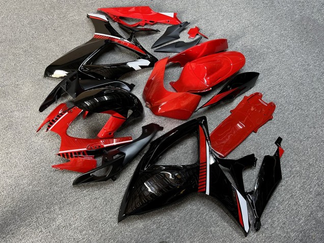Purchase 2006-2007 Glossy Red Black White Suzuki GSXR 600/GSXR 750 Motorcycle Fairings UK
