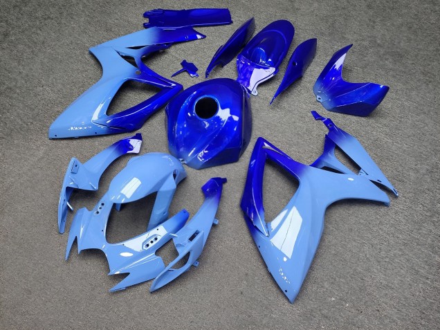 Purchase 2006-2007 Glossy Blue Gradient Suzuki GSXR 600/GSXR 750 Motorcycle Fairings UK