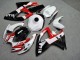 Purchase 2006-2007 Glossy White & Black with Red Suzuki GSXR 600/GSXR 750 Motorcycle Fairings UK