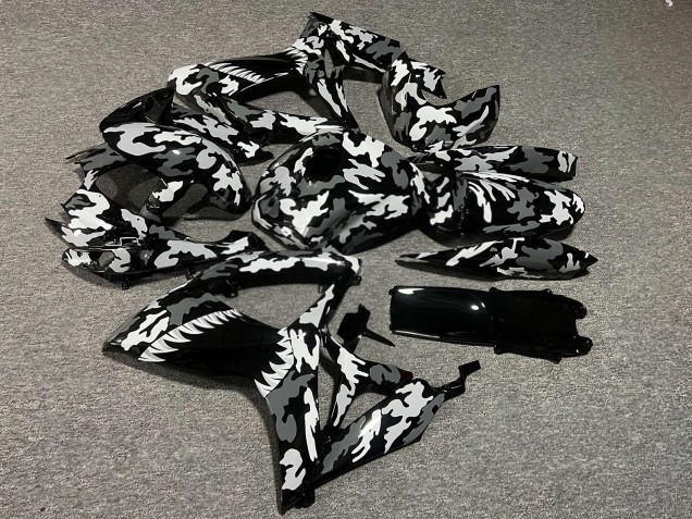Purchase 2006-2007 Glossy Grey Camo Shark Suzuki GSXR 600/GSXR 750 Motorcycle Fairings UK