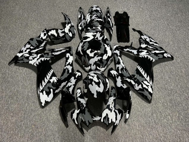 Purchase 2006-2007 Glossy Grey Camo Shark Suzuki GSXR 600/GSXR 750 Motorcycle Fairings UK