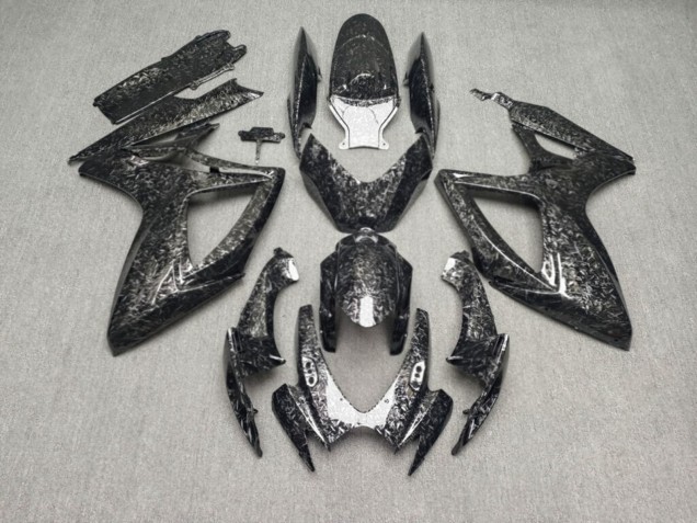 Purchase 2006-2007 Glossy Forged Carbon Fiber Style Suzuki GSXR 600/GSXR 750 Motorcycle Fairings UK