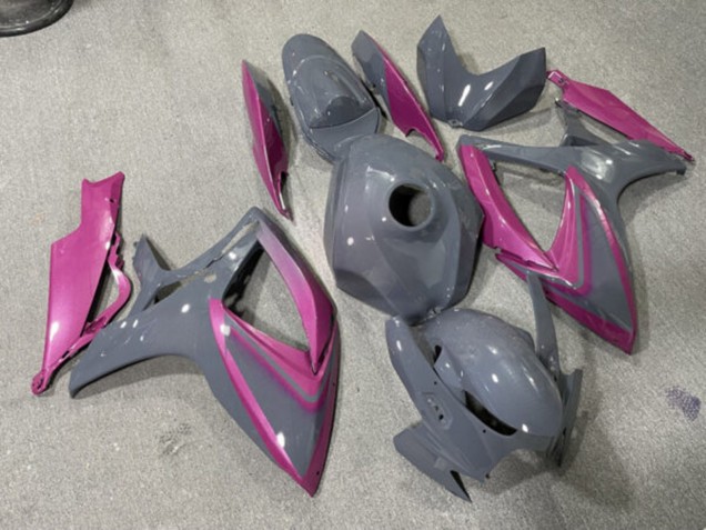 Purchase 2006-2007 Nardo Grey Pink Suzuki GSXR 600/GSXR 750 Motorcycle Fairings UK