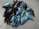 Purchase 2006-2007 Glossy Light Blue Black Suzuki GSXR 600/GSXR 750 Motorcycle Fairings UK