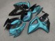 Purchase 2006-2007 Half Teal Blue Black Suzuki GSXR 600/GSXR 750 Motorcycle Fairings UK