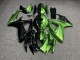 Purchase 2006-2007 Glossy Green Black Split Suzuki GSXR 600/GSXR 750 Motorcycle Fairings UK
