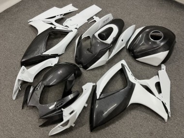 Purchase 2006-2007 Carbon Fiber Style White Suzuki GSXR 600/GSXR 750 Motorcycle Fairings UK