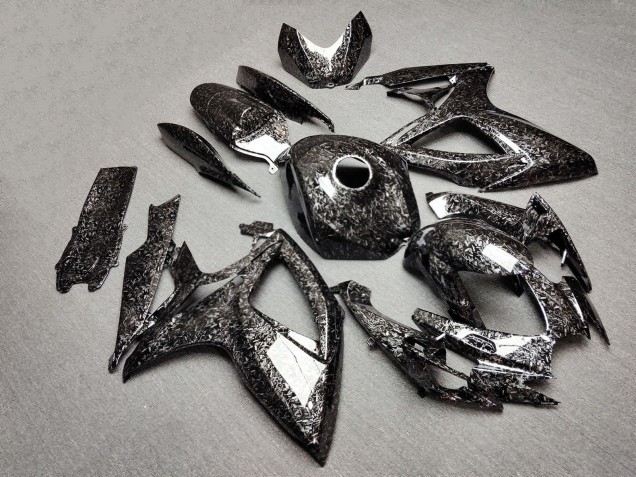 Purchase 2006-2007 Glossy Forged Carbon Fiber Style Suzuki GSXR 600/GSXR 750 Motorcycle Fairings UK