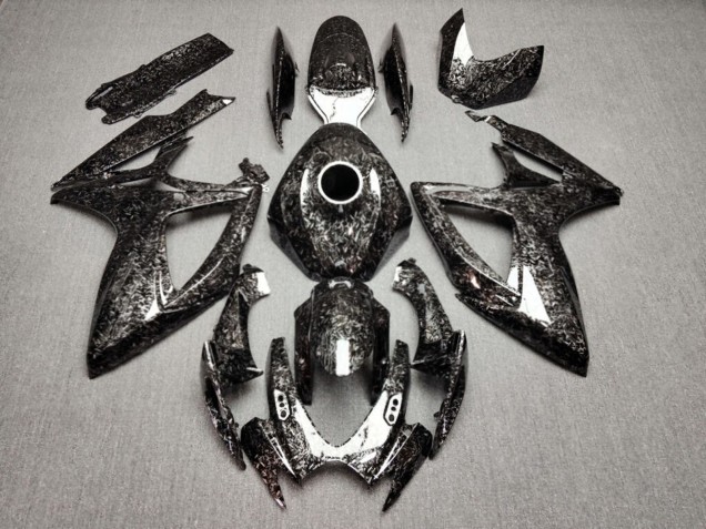 Purchase 2006-2007 Glossy Forged Carbon Fiber Style Suzuki GSXR 600/GSXR 750 Motorcycle Fairings UK