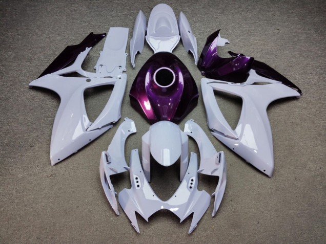 Purchase 2006-2007 Glossy Nardo Grey Purple Suzuki GSXR 600/GSXR 750 Motorcycle Fairings UK