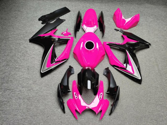 Purchase 2006-2007 Glossy Pink Black Suzuki GSXR 600/GSXR 750 Motorcycle Fairings UK
