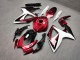 Purchase 2006-2007 Glossy White Candy Red Black Suzuki GSXR 600/GSXR 750 Motorcycle Fairings UK