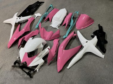 Purchase 2008-2010 Pink White Suzuki GSXR 600/GSXR 750 Motorcycle Fairings UK