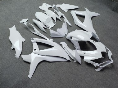 Purchase 2008-2010 Glossy White Suzuki GSXR 600/GSXR 750 Motorcycle Fairings UK