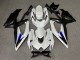 Purchase 2008-2010 Glossy White Blue Matte Black Suzuki GSXR 600/GSXR 750 Motorcycle Fairings UK