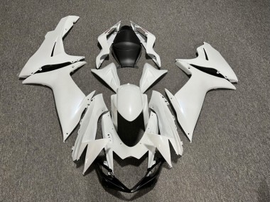 Purchase 2011-2024 Pearl White with Black Suzuki GSXR 600/GSXR 750 Motorcycle Fairings UK
