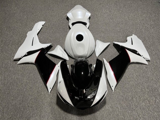 Purchase 2011-2024 Glossy Black & White with Red Suzuki GSXR 600/GSXR 750 Motorcycle Fairings UK