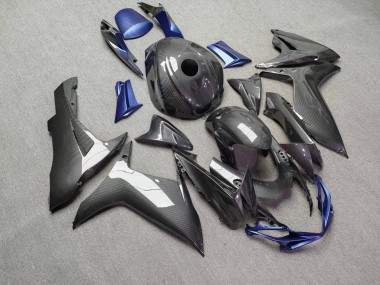 Purchase 2011-2024 Matte Blue with Carbon Fiber Style Suzuki GSXR 600/GSXR 750 Motorcycle Fairings UK