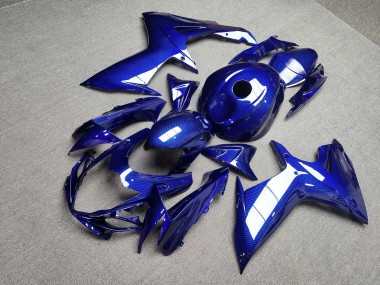 Purchase 2011-2024 Glossy Blue Carbon Fiber Style Suzuki GSXR 600/GSXR 750 Motorcycle Fairings UK