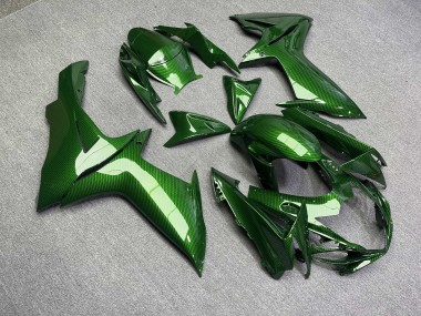 Purchase 2011-2024 Glossy Green Carbon Fiber Style Suzuki GSXR 600/GSXR 750 Motorcycle Fairings UK
