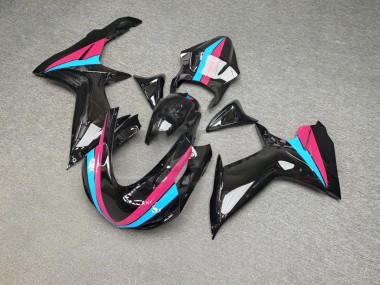 Purchase 2011-2024 Glossy Black Pink Light Blue Suzuki GSXR 600/GSXR 750 Motorcycle Fairings UK