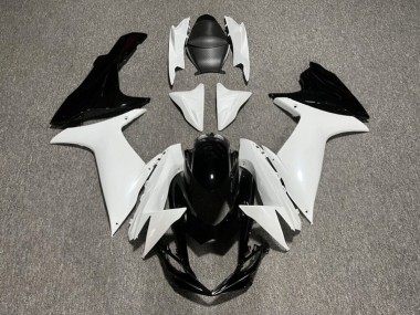 Purchase 2011-2024 Glossy Black White Suzuki GSXR 600/GSXR 750 Motorcycle Fairings UK