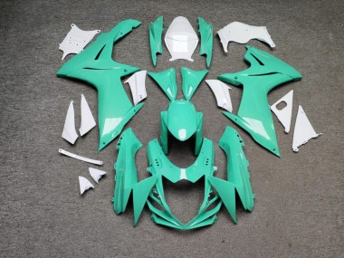 Purchase 2011-2024 Glossy Arizona Tea & White Suzuki GSXR 600/GSXR 750 Motorcycle Fairings UK