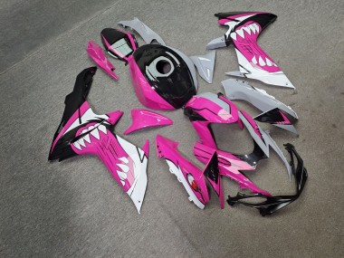Purchase 2011-2024 Glossy Nardo Grey & Pink Shark Suzuki GSXR 600/GSXR 750 Motorcycle Fairings UK