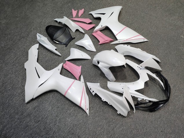 Purchase 2011-2024 Pearl White Glossy Pink Suzuki GSXR 600/GSXR 750 Motorcycle Fairings UK
