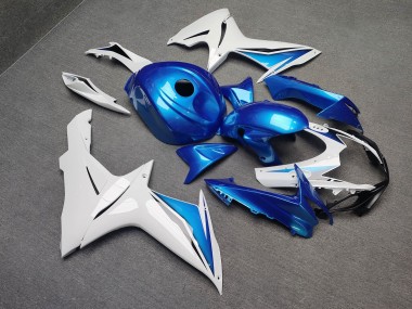 Purchase 2011-2024 Glossy Light Blue & White Suzuki GSXR 600/GSXR 750 Motorcycle Fairings UK